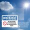 Signmission No Soliciting No Trespassing Sign, Vinyl Decal, 10in W x 7in L, 2PK OS-2PACK-NS-D-710-L-14831 - alternate 2